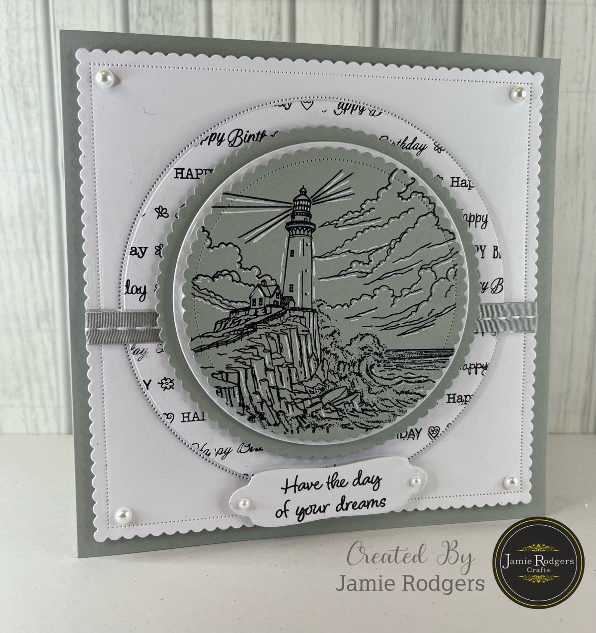 Jamie Rodgers Crafts Lighthouse A6 Clear Stamp Set
