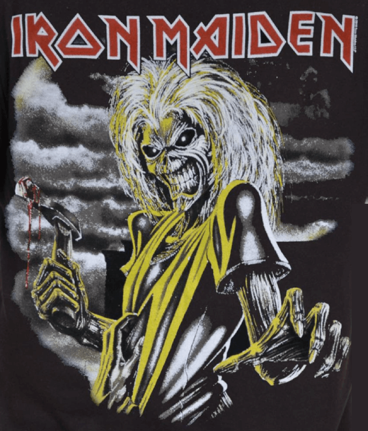 T-shirt noir Iron Maiden - Killers