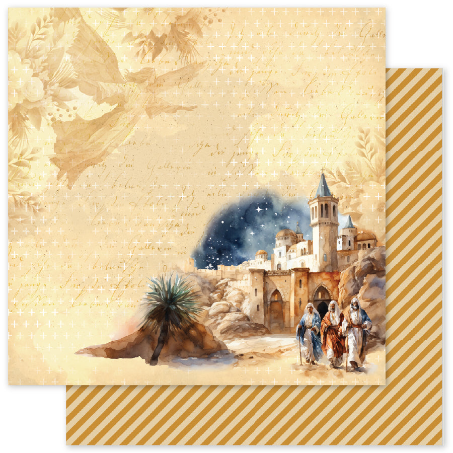 Papier Joy to the World B 12x12 35509