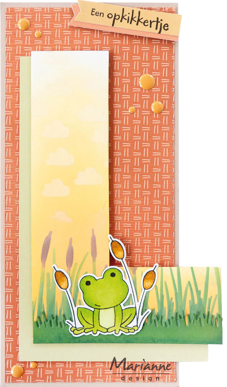 Marianne Design Pochoir Masque - Nuages