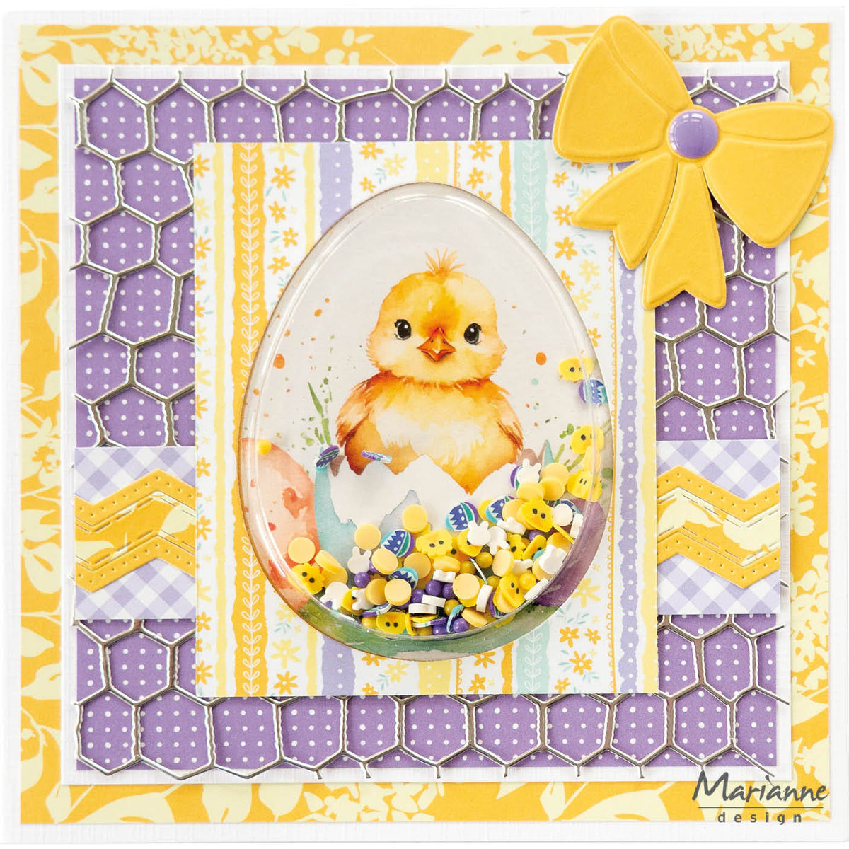 Marianne Design Craftables Matrice de découpe - Fond - Grillage à poules