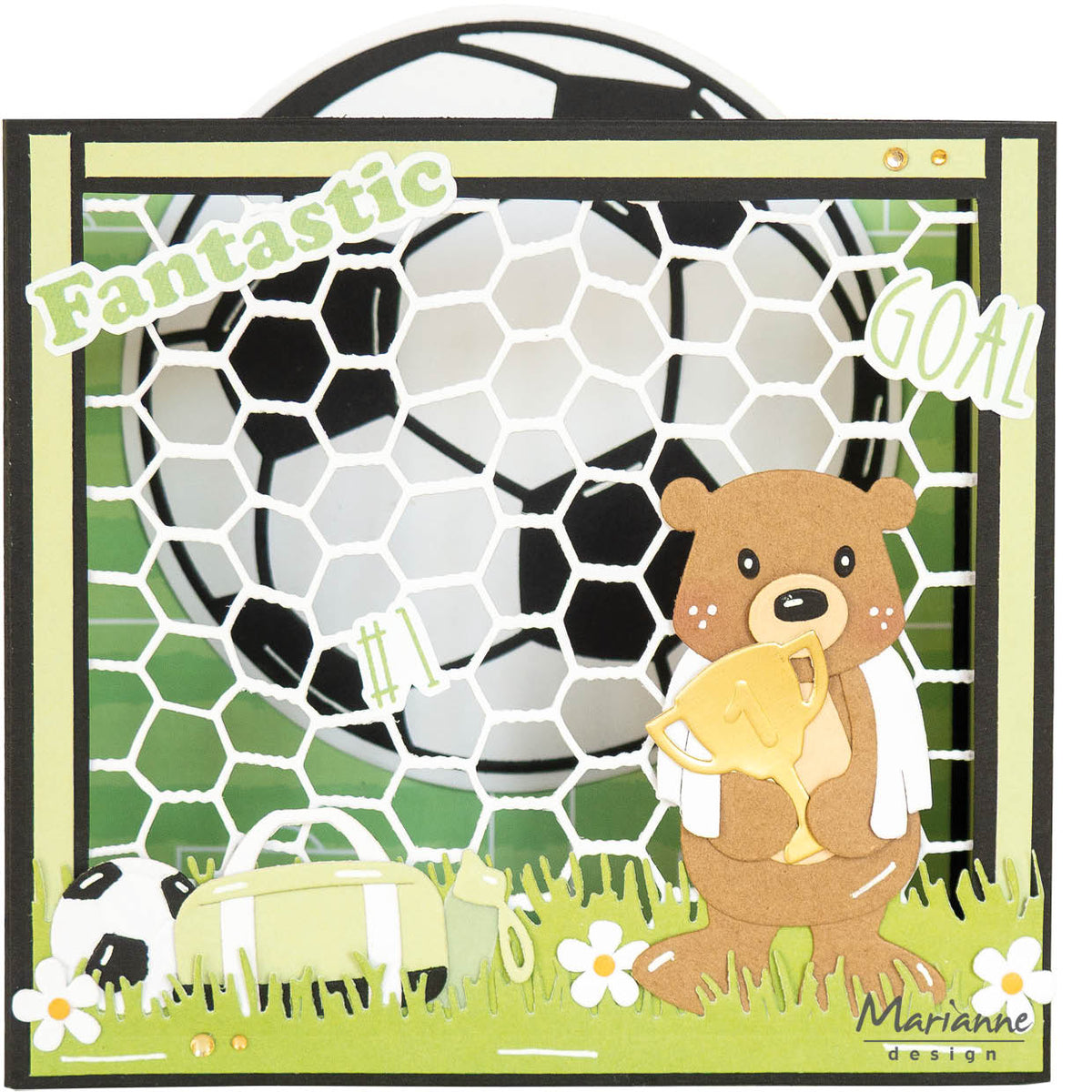 Marianne Design A5 Paper Set - Go Team by Marleen