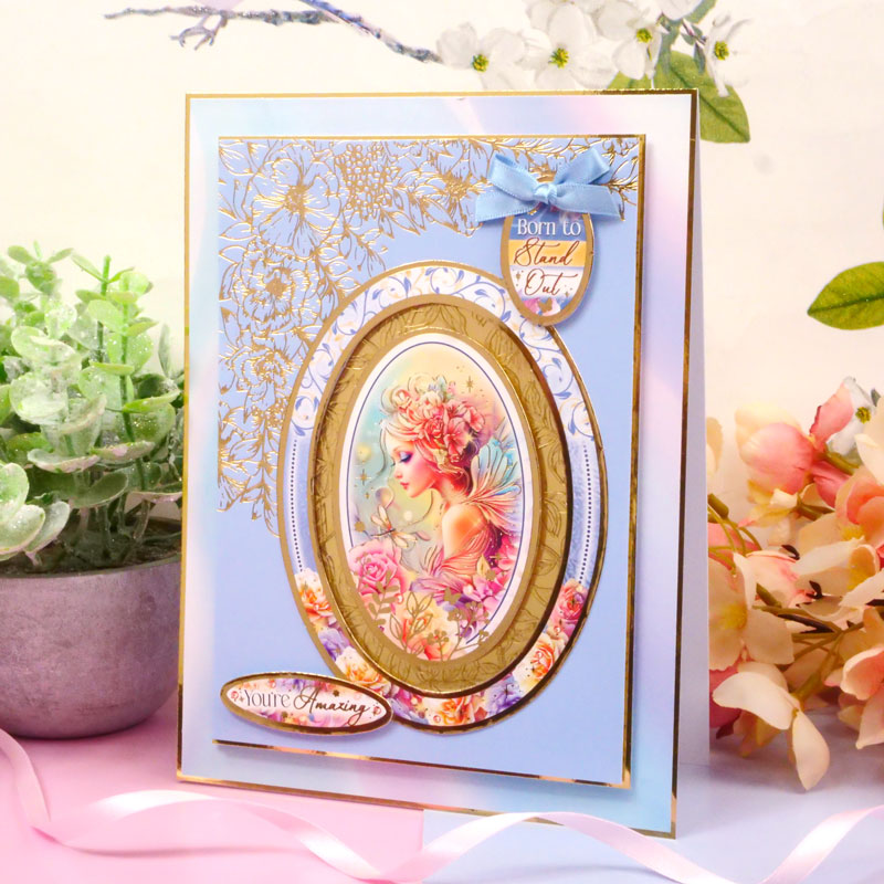 Papier cartonné irisé de luxe Enchanted Glades