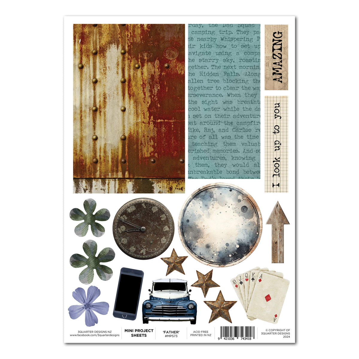 3Quarter Designs Father Figure - Fiche mini-projet