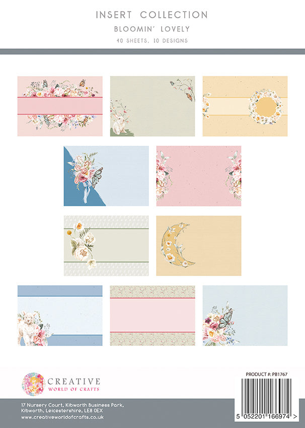 The Paper Boutique Collection d'Inserts Bloomin' Lovely