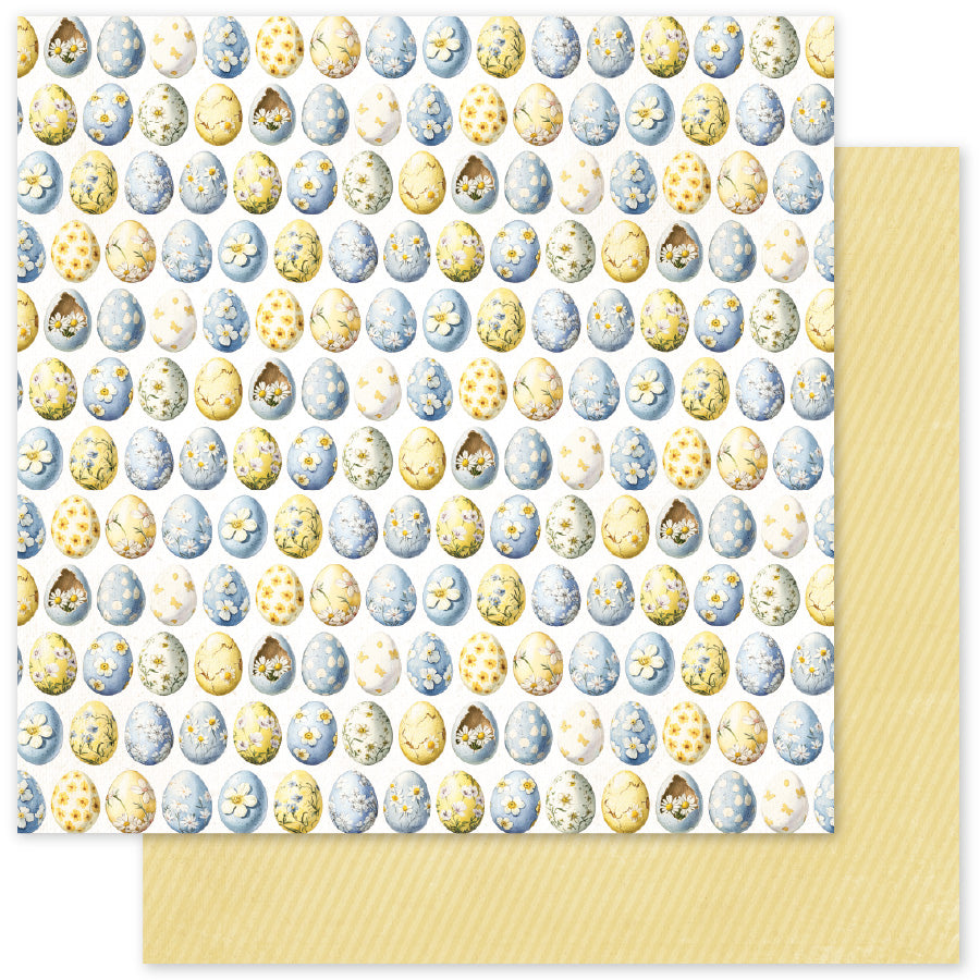 Bloc de Papiers Rustique Printanier 30,5 x 30,5 cm (Lot de 12) 34263