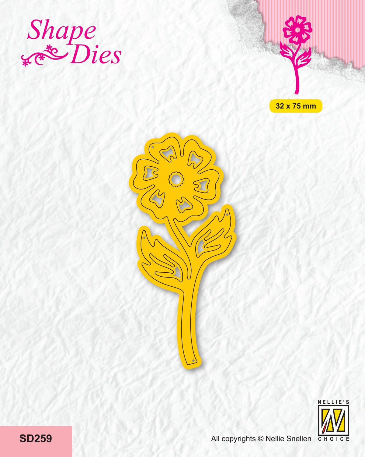 Matrice de découpe Nellie's Choice - Jardin - Fleur de jardin