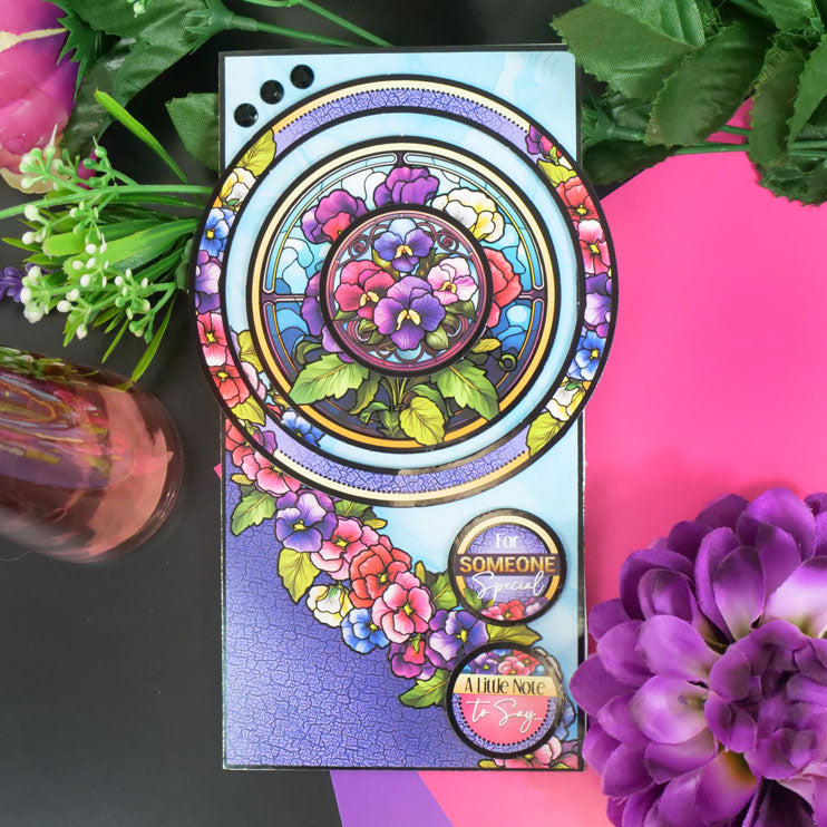 Ensemble de décoration de luxe Fleurs éclatantes
