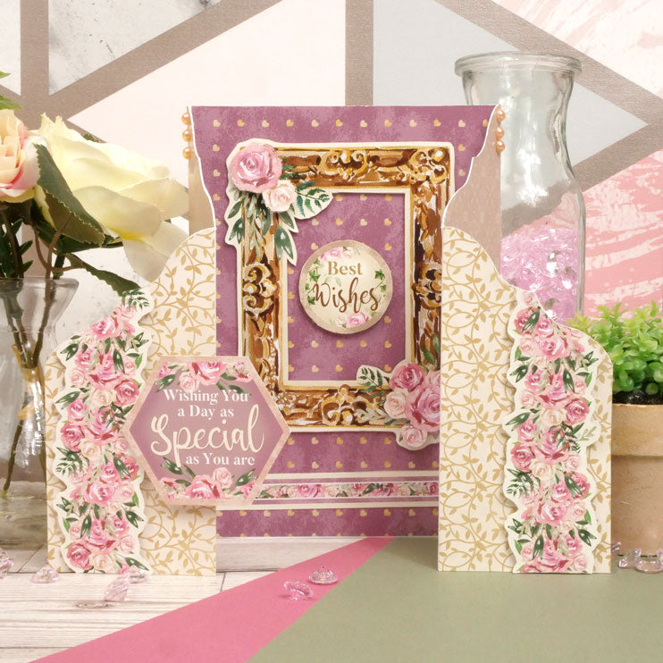 Cartes vierges et enveloppes de luxe découpées – Fancy Gatefold