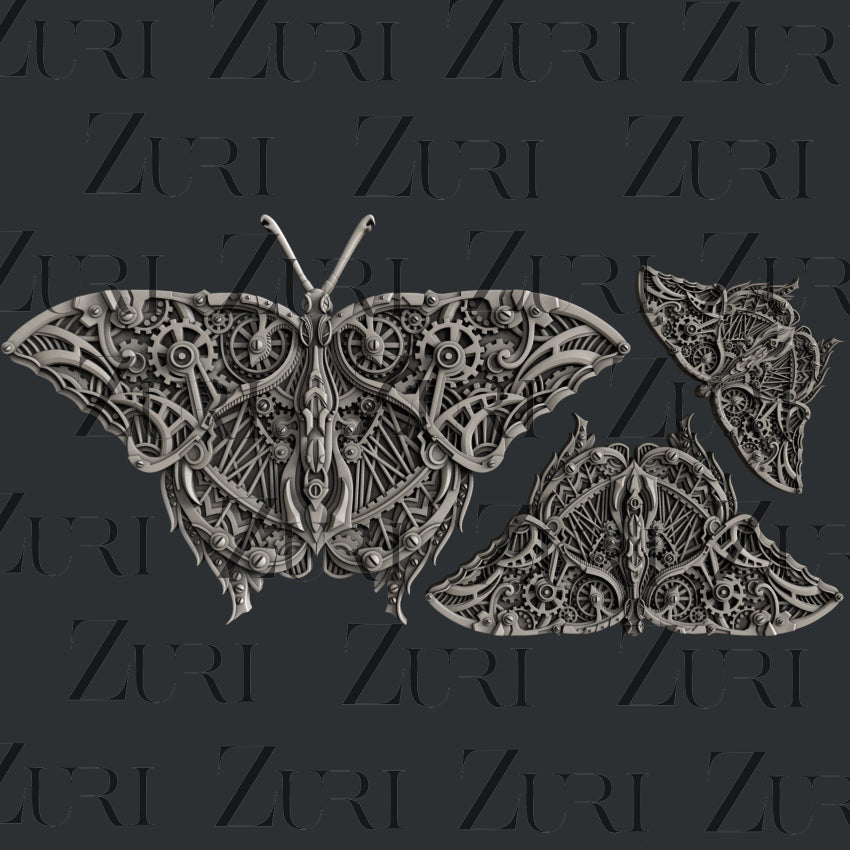 Zuri Designs Papillon Steampunk