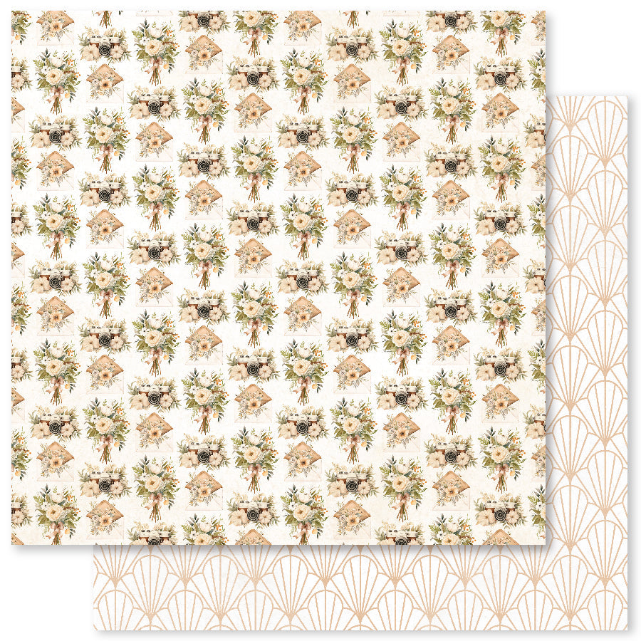 Collection de papiers 6x6 Bonheur de mariage 34209