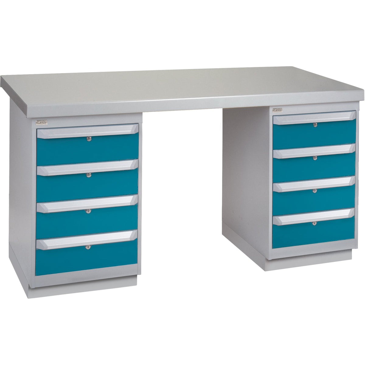 Établi préconfiguré, 152,4 cm l. x 76,2 cm P x 86,4 cm H, capacité de 1 134 kg.