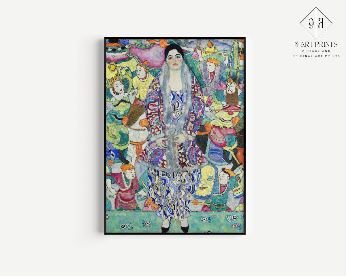 Gustav Klimt - Frederike Maria Bauer | Famous Vintage Painting (available handframed or unframed)