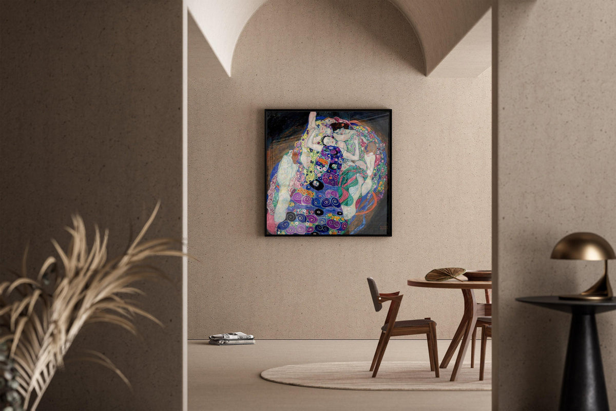 Gustav Klimt - The Virgin | Famous Vintage Painting (available handframed or unframed) 1x1