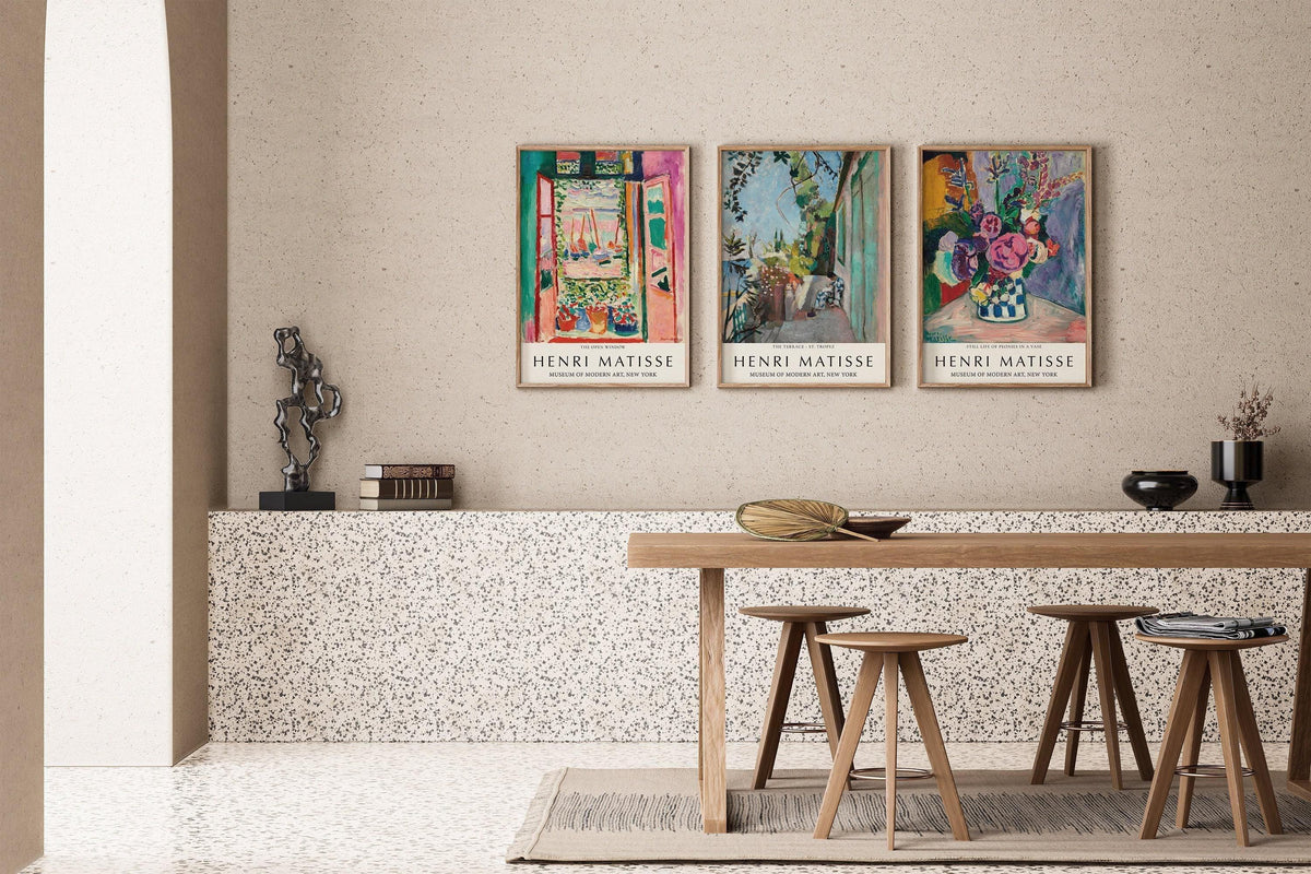 Henri Matisse Art Print Set: Fauvist Vintage Gallery Wall