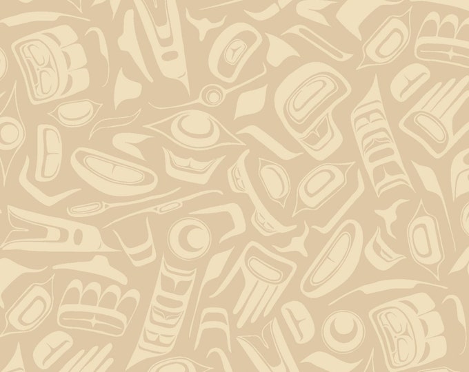 Discover Canada Pacific Northwest by Robert Kaufman - Native Spirit - Crème claire