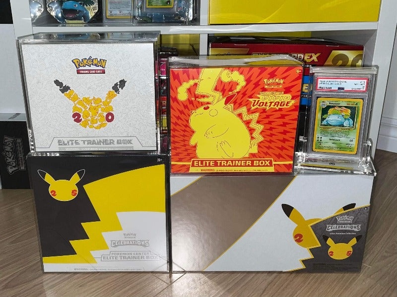 Pokemon ETB Elite Trainer Box EVORETRO PET Protector - Pack of 5