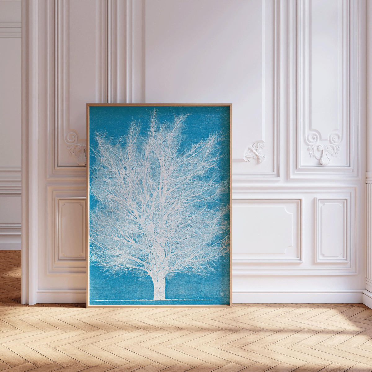 Joichi Hoshi - Arbre de glace (Remix) | ESTAMPE | Art japonais sur bois vintage | (disponible encadré à la main ou sans cadre)