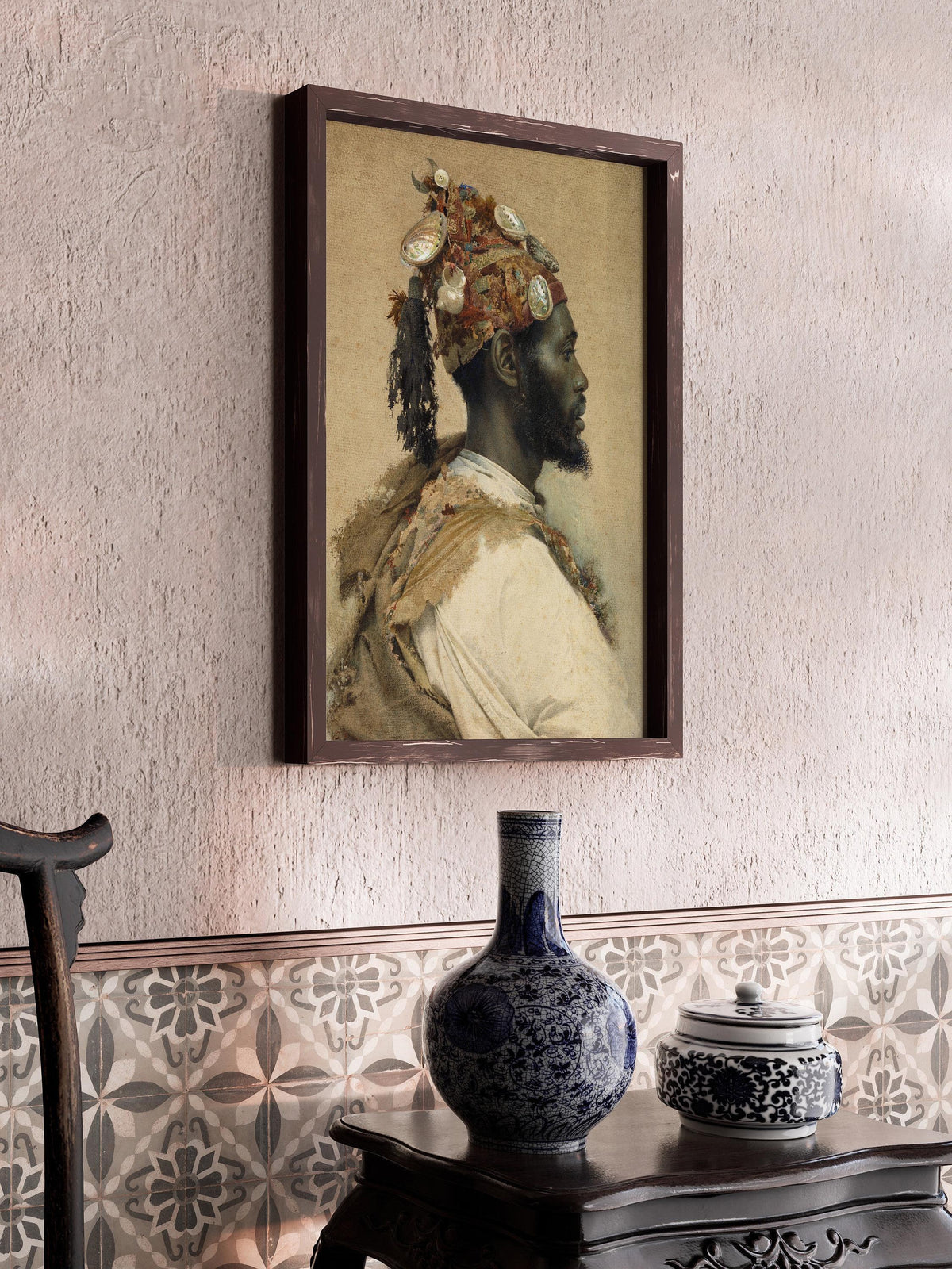Josep Tapiró Baró - Moorish Man 2 | Famous Orientalist Art (available handframed or unframed)