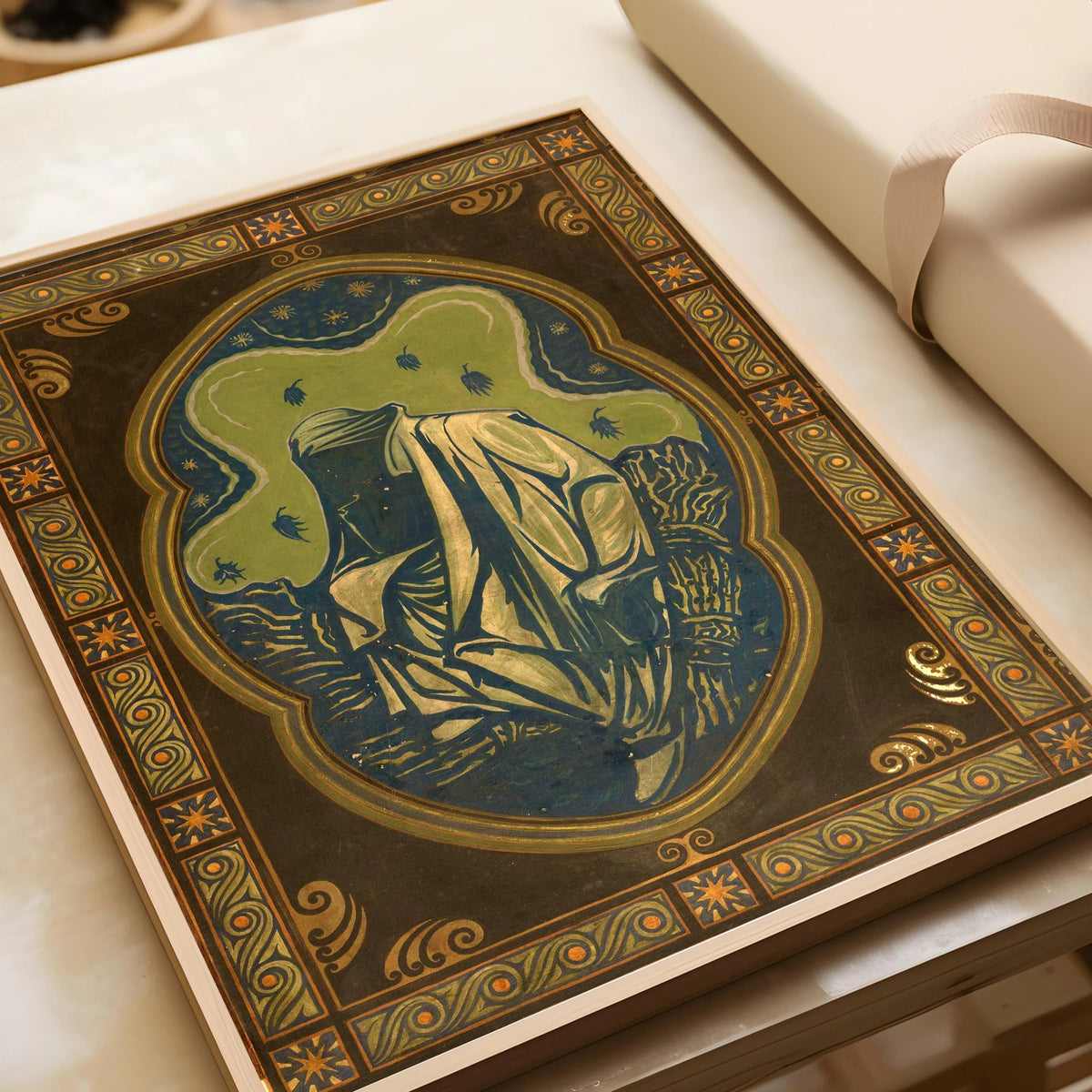 Richard Roland Holst 'Night' Giclee Print: Symbolist Art Nouveau
