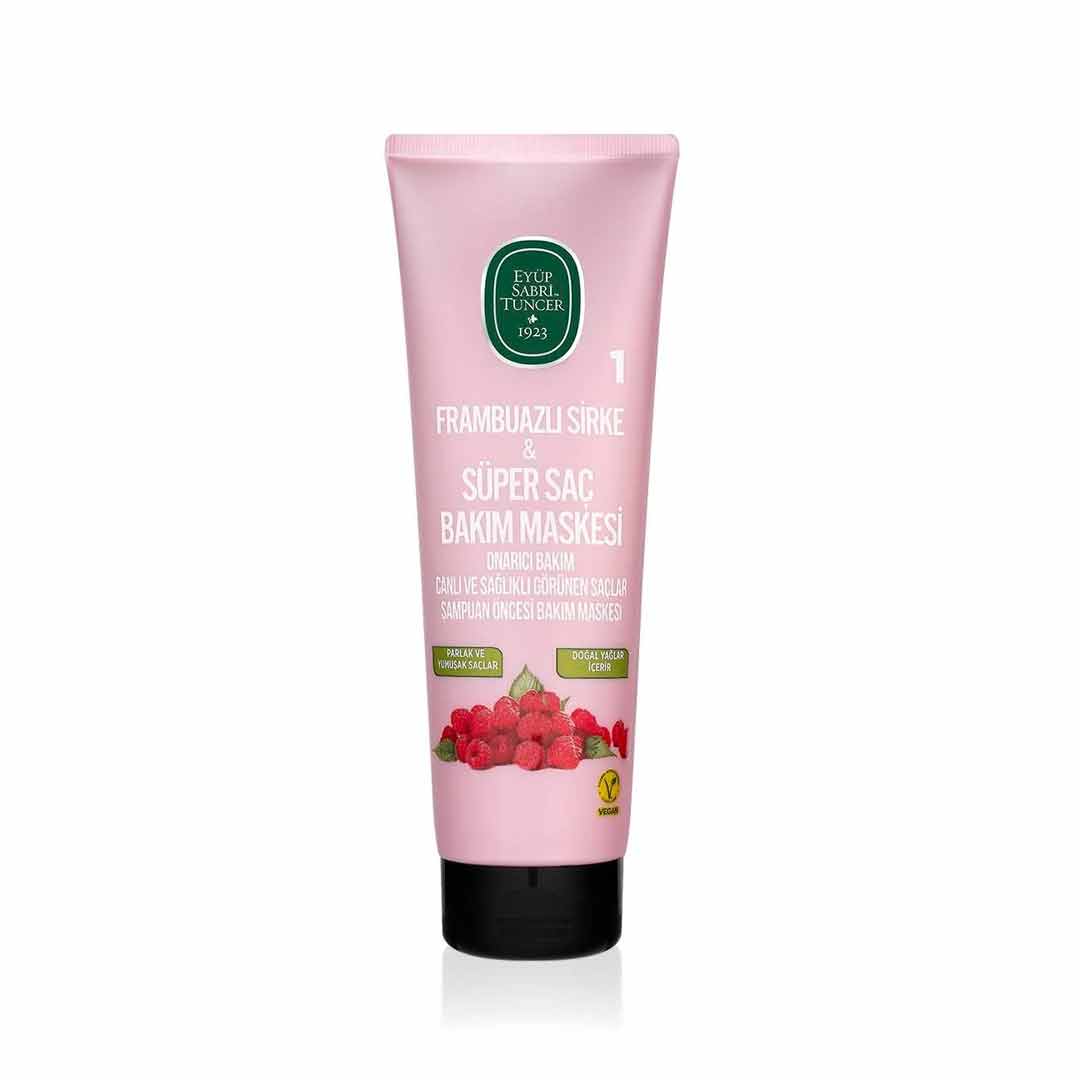 Raspberry Vinegar Hair Care Mask – 250 ml | Shine & Deep Repair
