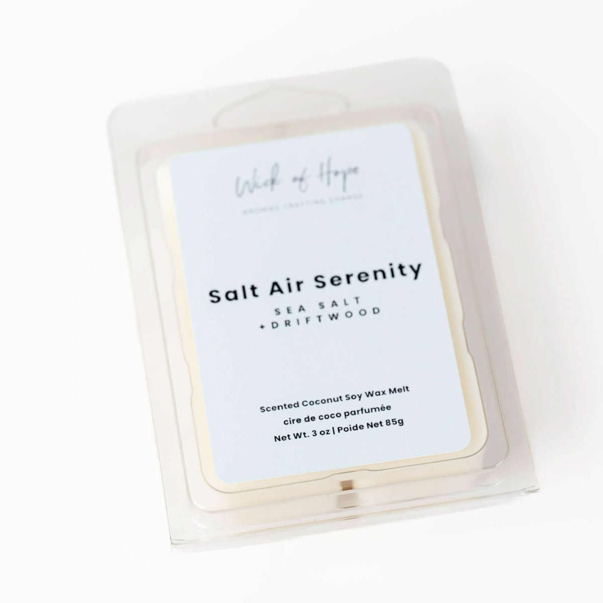 Salt Air Serenity Wax Melt | Sea Salt + Driftwood