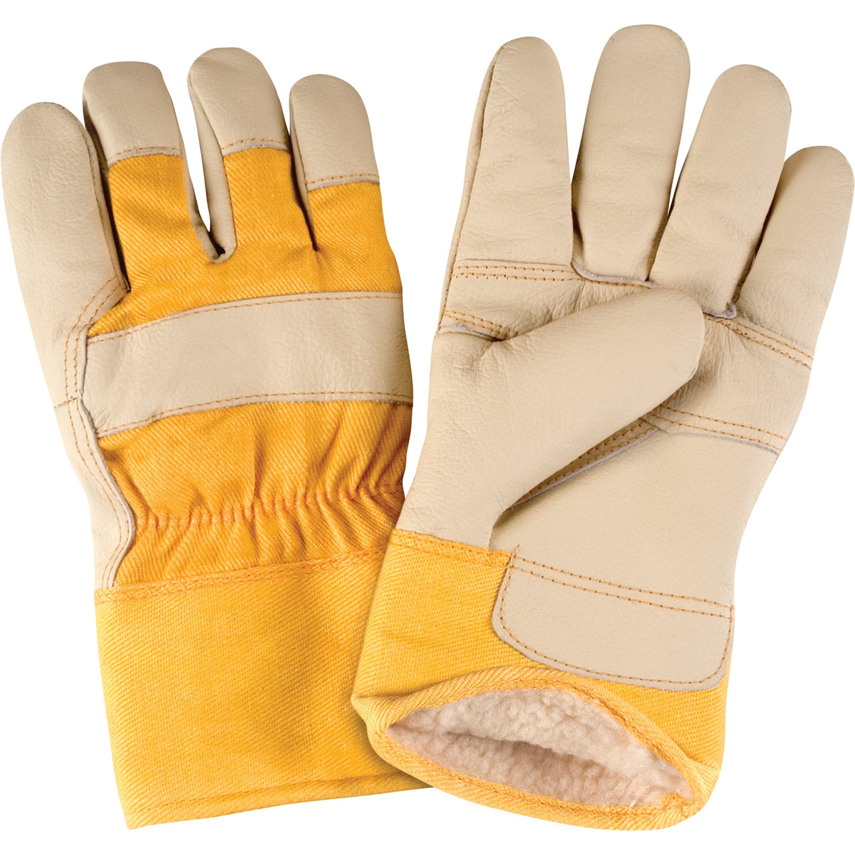 Gants de soudeur doublés d'hiver, service normal