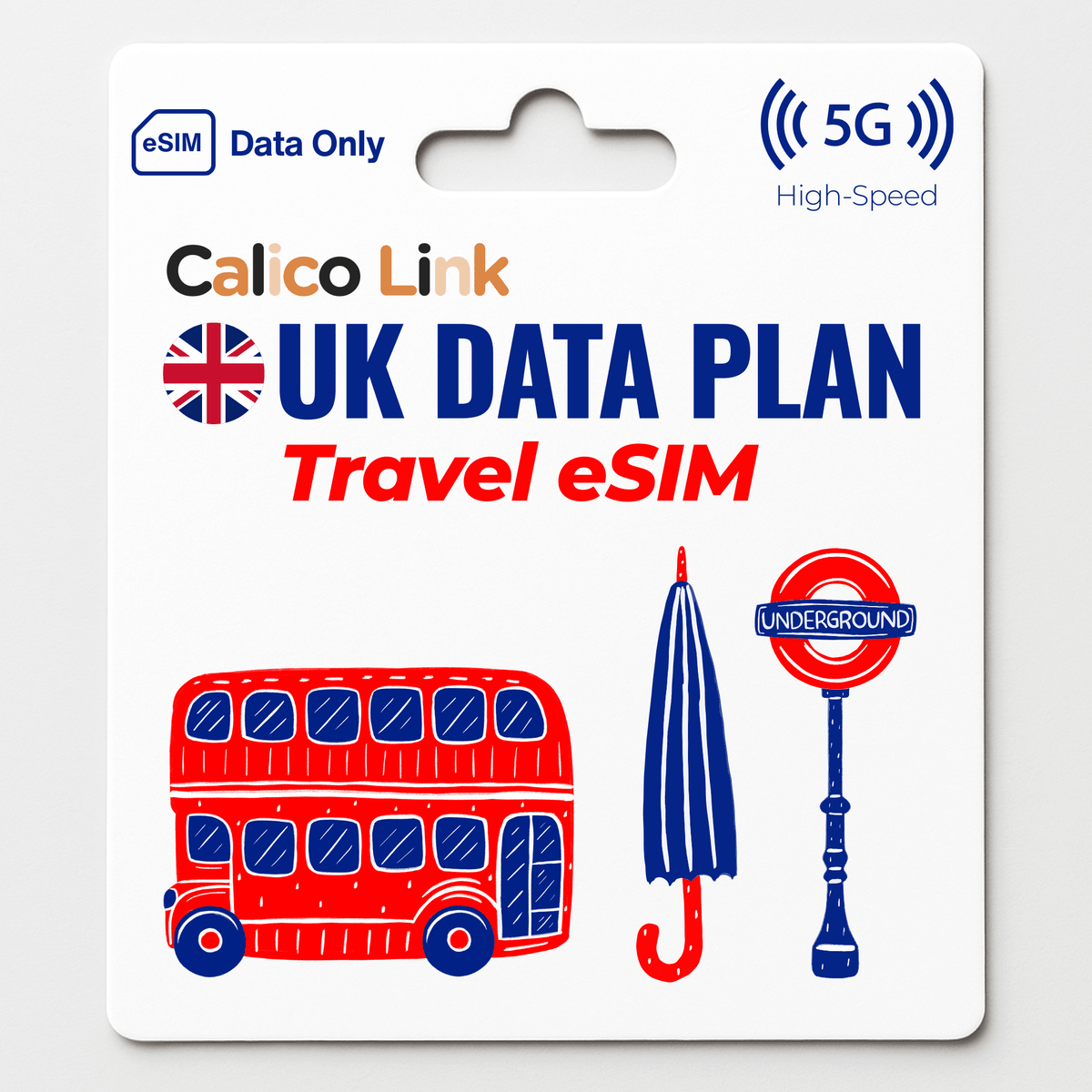 UK Travel eSIM | 5G Data for United Kingdom