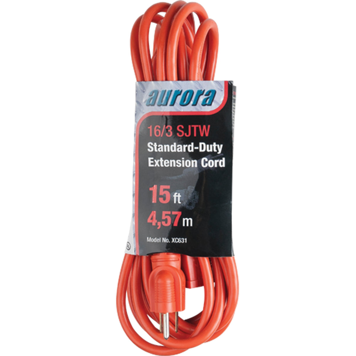 Rallonge électrique, Intérieur/Extérieur, SJTW, 16/3 AWG, 13 A, 4,5 m