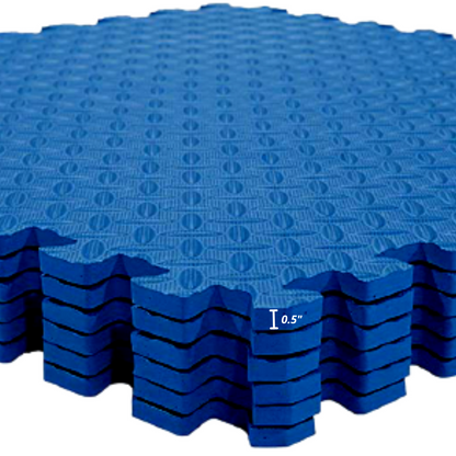 HAJEX Tapis de sol de gym emboîtable - Paquet de 6