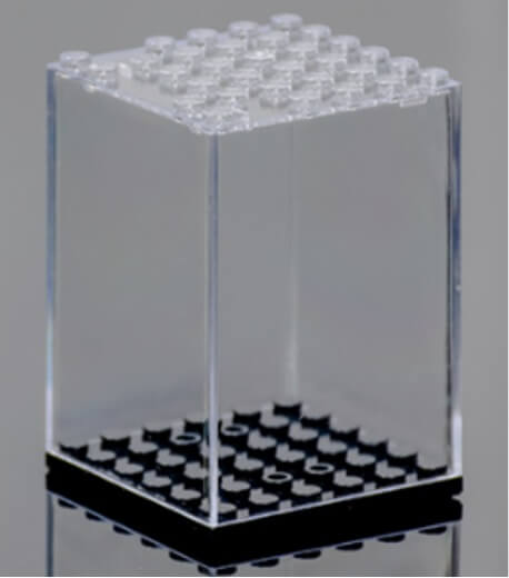 Boîte de présentation EVORETRO pour mini-figurines Lego