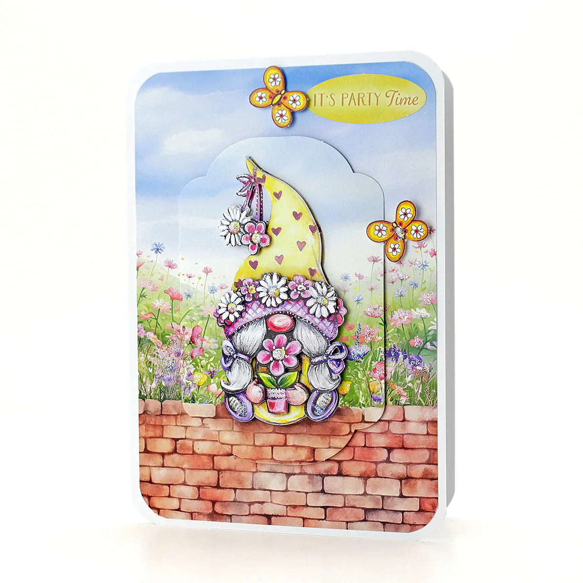 Scène de gnomes de jardin Stash 24 feuilles