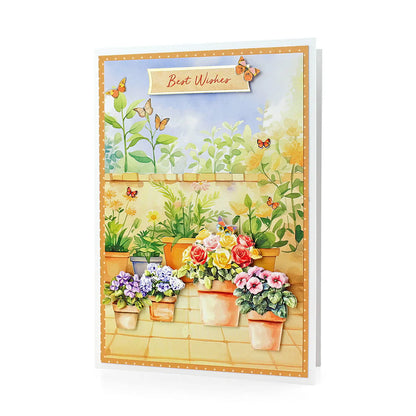 Scène de gnomes de jardin Stash 24 feuilles
