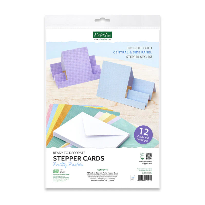 Cartes à étapes - Jolis pastels
