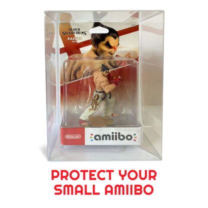 EVORETRO Vitrine de protection pour petits amiibo 12,9x7x19, en PET, paquet de 10