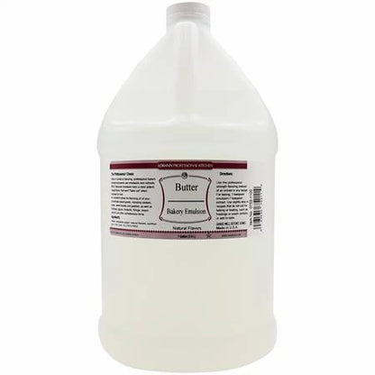 Émulsion de beurre naturelle pour pâtisserie - 4 oz. - 16 oz. - 1 gallon - 5 gallons - Émulsions de pâtisserie Canada - Livraison gratuite au Canada pour les commandes de plus de 199 CAD
