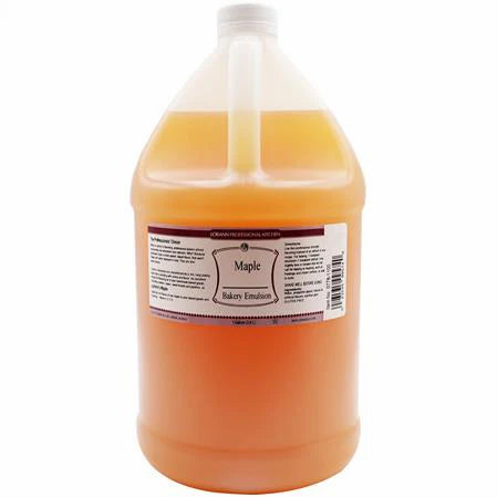 Maple Bakery Emulsion - 4 oz. - 16 oz. - 1 Gallon - 5 Gallons - Bakery Emulsions Canada - Ships Free Within Canada on Orders Above CAD $199