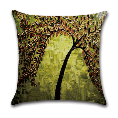 Nature Landscape Throw Pillow Cover – American Country Style Home Décor