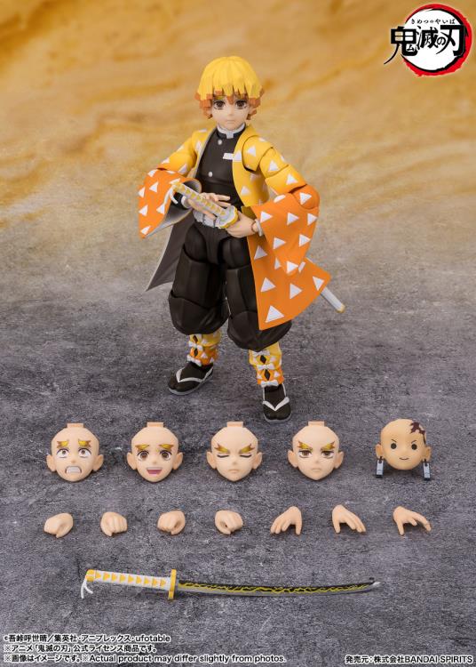 Demon Slayer: Kimetsu no Yaiba Figurine articulée S.H.Figuarts Zenitsu Agatsuma