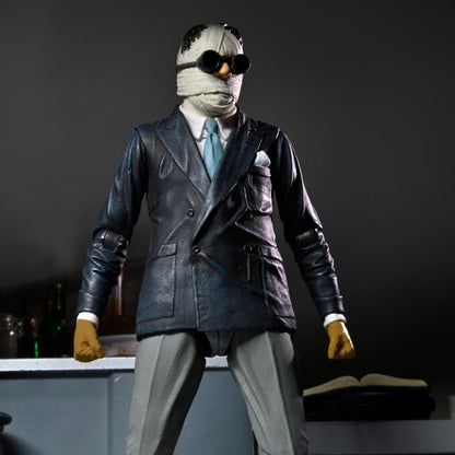 Neca - Universal Monsters - 7" Scale Action Figure - Ultimate Invisible Man