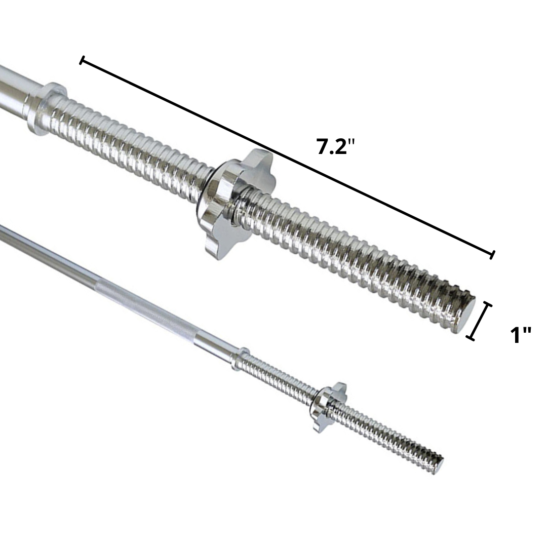 Barres d'haltères olympiques et standard HAJEX 4 pieds, 5 pieds, 6 pieds et 7 pieds