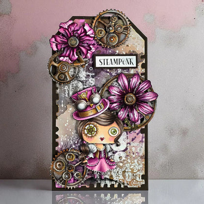 AALL and Create - A7 Stamp Set - Time Warp