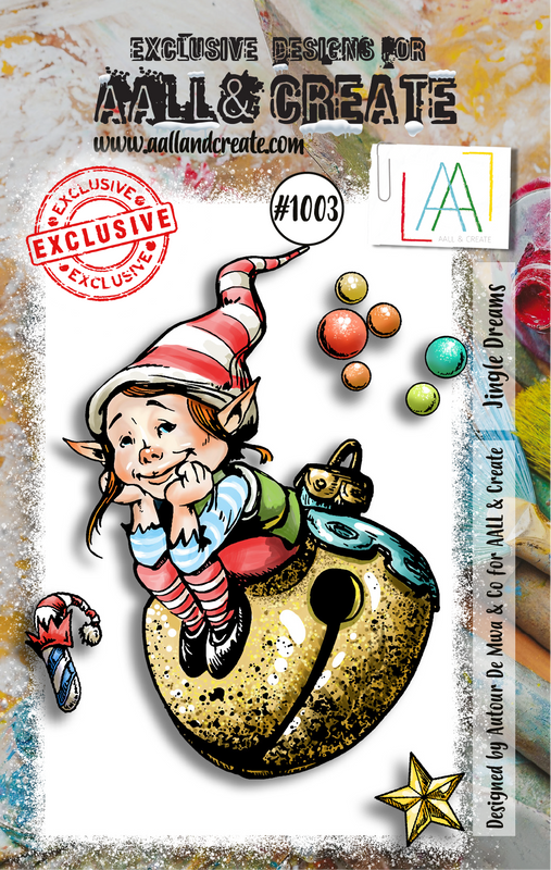 AALL et Create A7 Set de tampons - #1003 - Jingle Dreams