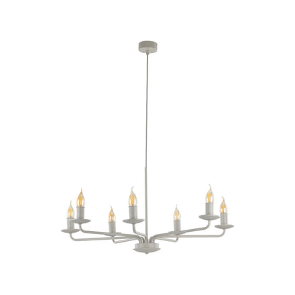 LIMAL Vintage Candle Chandelier Pendant Light for Dining Room, Living Room & Entryway