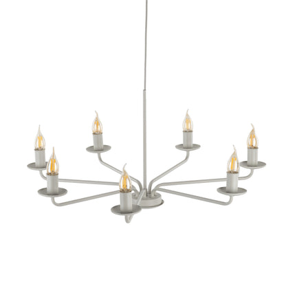 LIMAL Vintage Candle Chandelier Pendant Light for Dining Room, Living Room & Entryway
