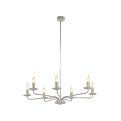 LIMAL Vintage Candle Chandelier Pendant Light for Dining Room, Living Room & Entryway