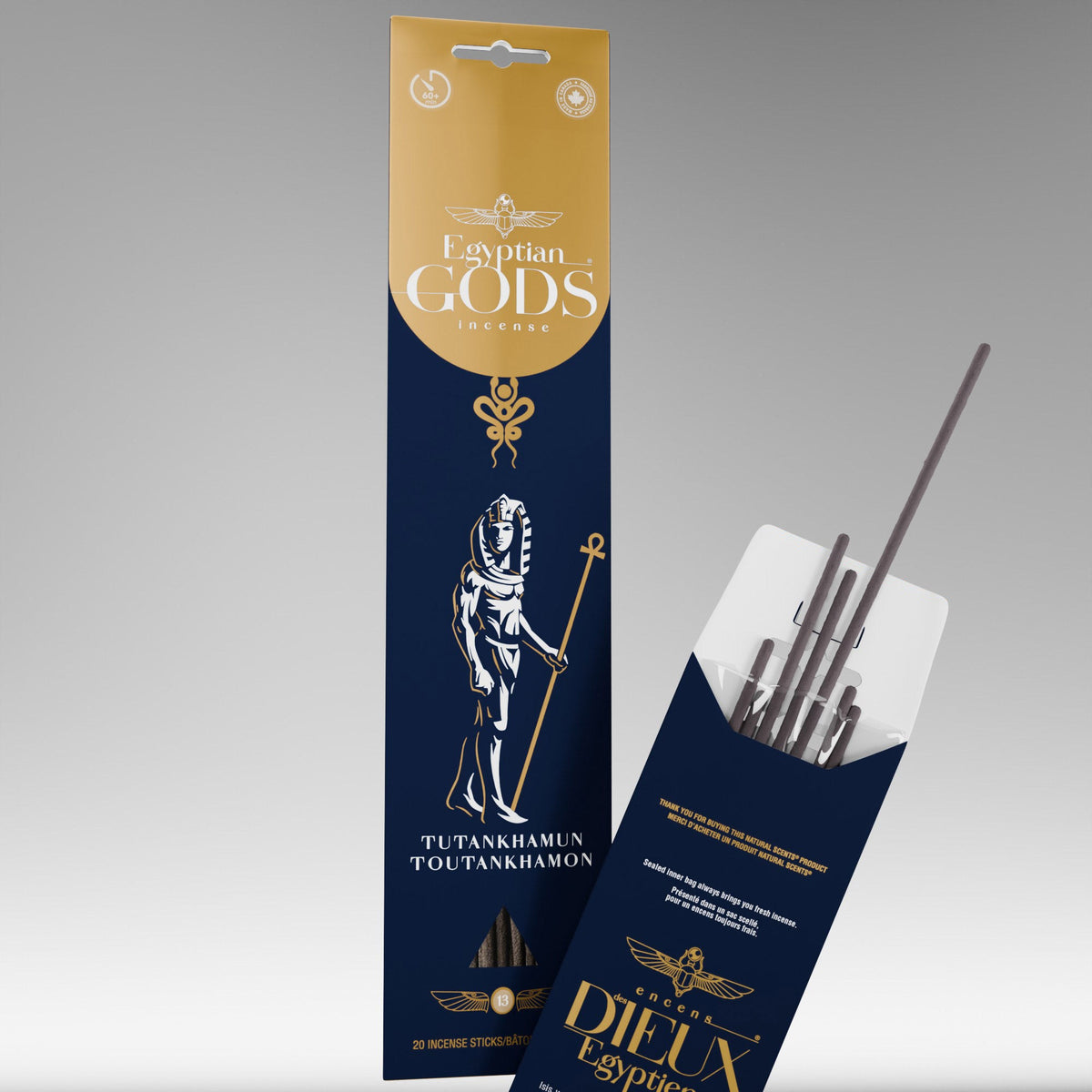 Dieux égyptiens n°13 Bâtonnets d'encens Toutankhamon