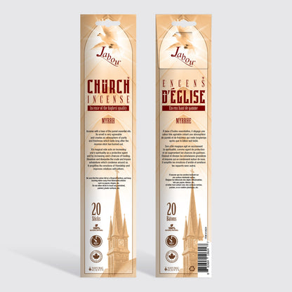 Bâtonnets d'encens Myrrhe Église #04