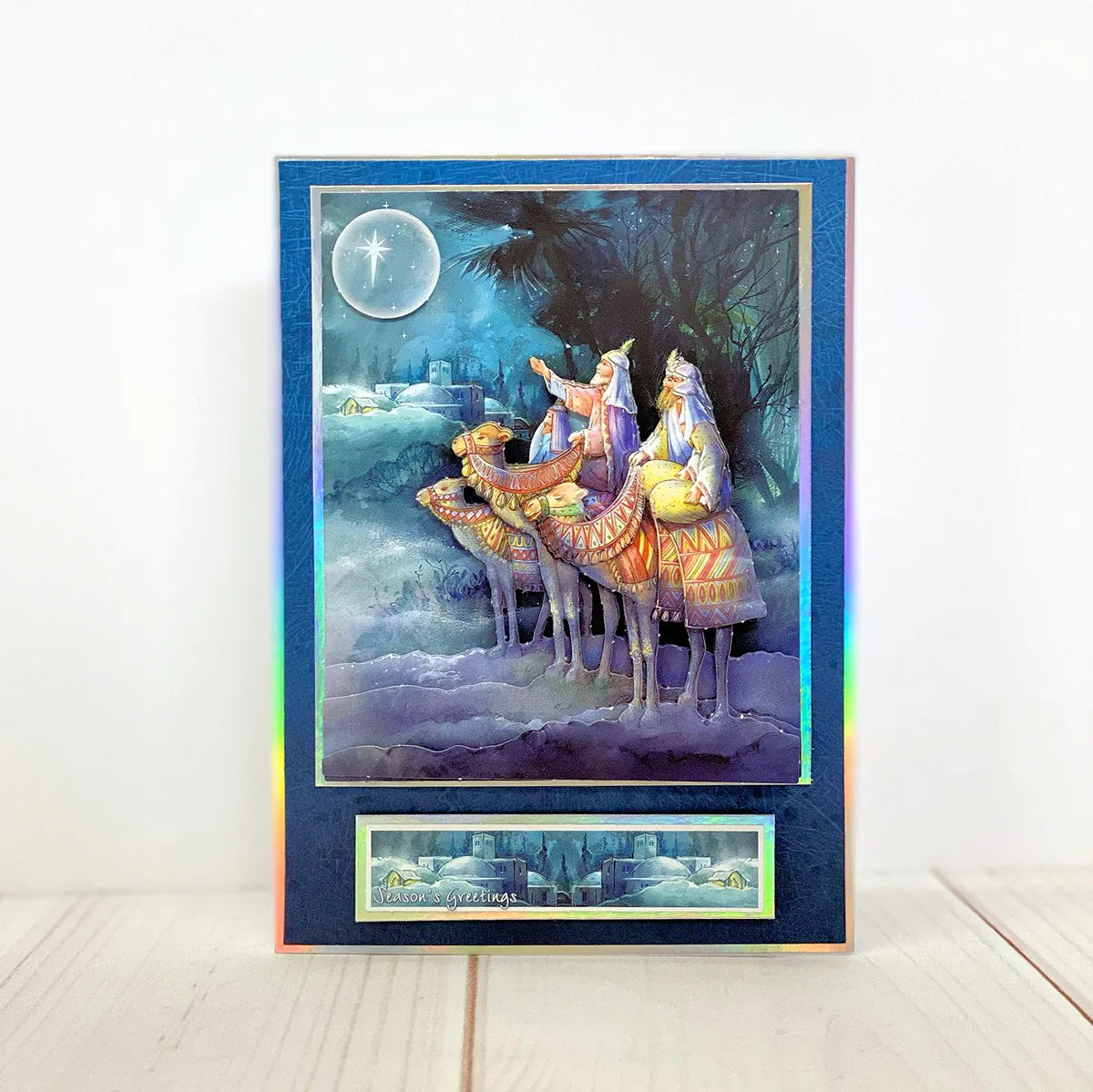 Découpage prédécoupé – Scène des Rois Mages (Paquet de 3)