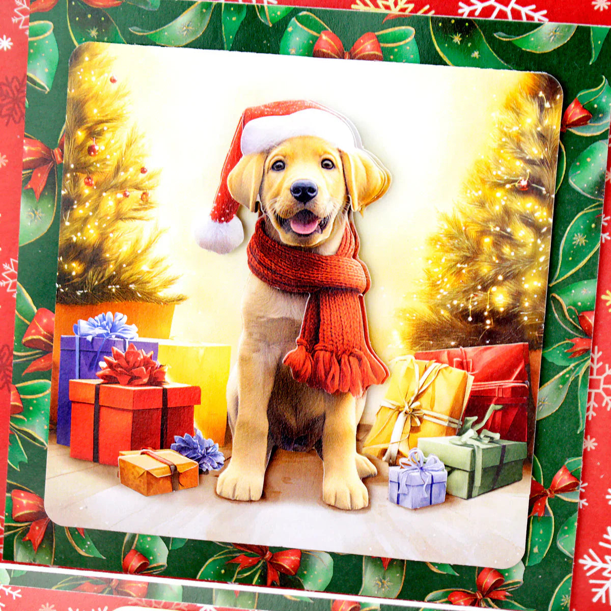 Collection de découpes et de décopatch Katy Sue Santa Paws
